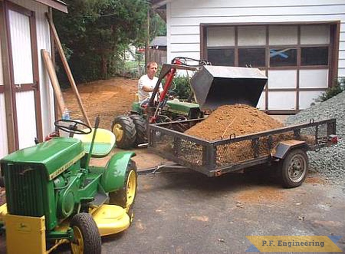 Jerry's John Deere 110 loader | John Deere 110 loader with duals by Jerry
