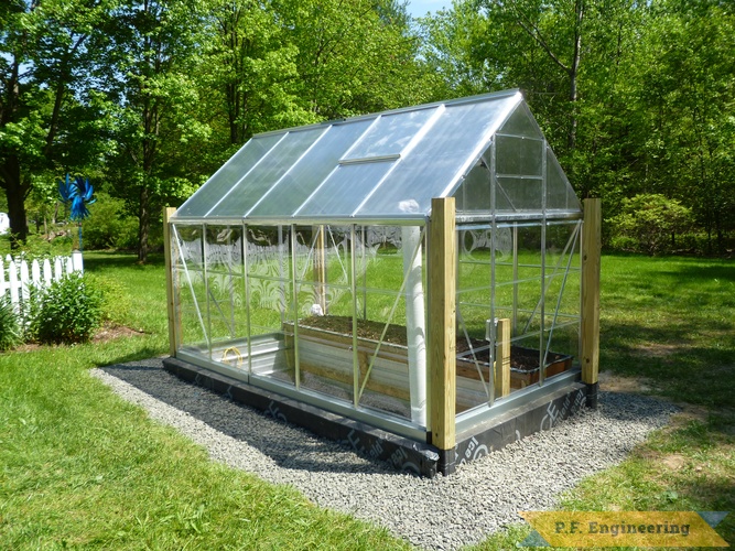 DIY - Palram Greenhouse Project | shell completed.Palram 6x10  Greenhouse project