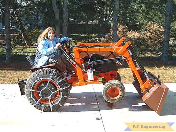 nice work Mr. S! | Case 444 Garden Tractor Loader_5