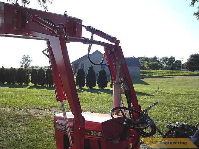 great work Vince! thanks for sending those pics. | Case Ingersoll 3018 garden tractor loader_1