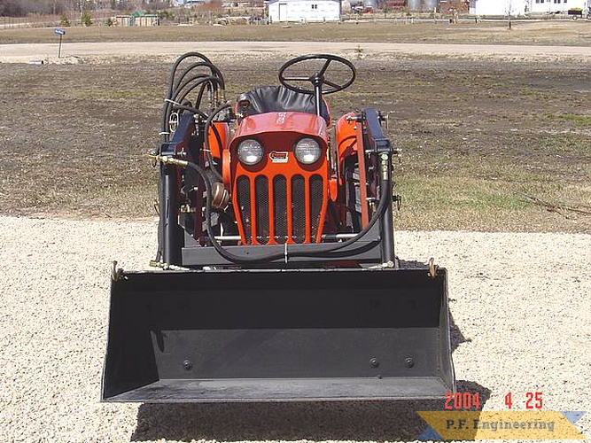 great work Brent! | Economy Power King compact tractor loader_8