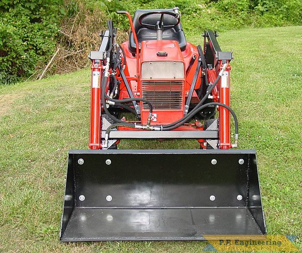nice job Joe! | Gravely 8122 garden tractor loader_1