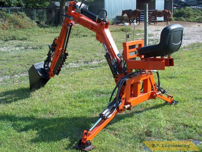 Tom C. in Jacksonville, NC built this Micro Hoe for his Kubota L series large compact tractor | Kubota L3410 compact tractor Micro Hoe_1
