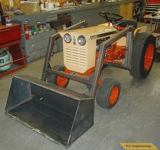 Case 195 Garden Tractor Loader_2