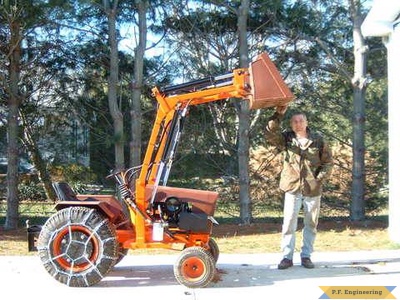 Case 444 garden tractor loader_1