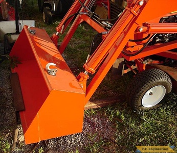 Case Ingersoll 3018 garden tractor loader_1