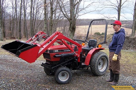 Case International 235 compact tractor loader_1