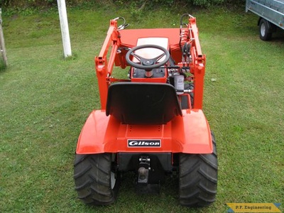 Gilson garden tractor loader_2