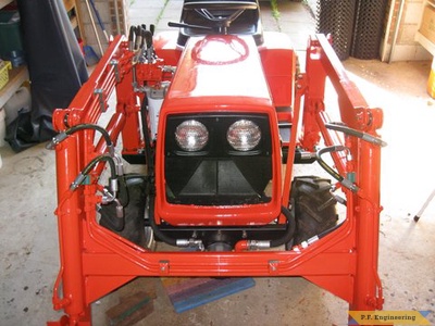 Gilson garden tractor loader_8