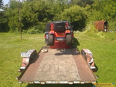 Ingersoll LGT 318 garden tractor loader_4