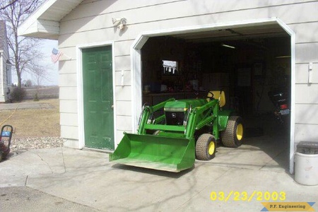 John Deere 400 Garden Tractor Loader_2