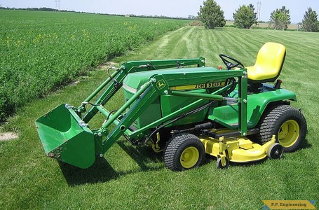 John Deere 430 Garden Tractor Loader_10