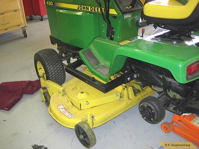 John Deere 430 Garden Tractor Loader_3