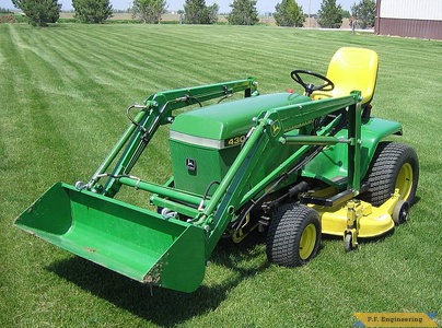 John Deere 430 Garden Tractor Loader_6
