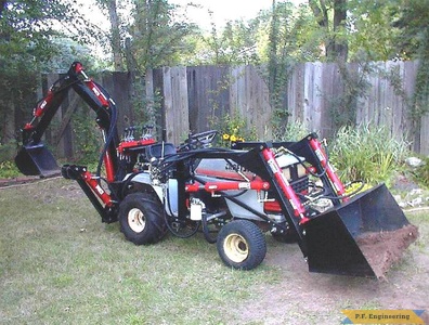 Sears Craftsman GT-5000 Garden Tractor Loader_2