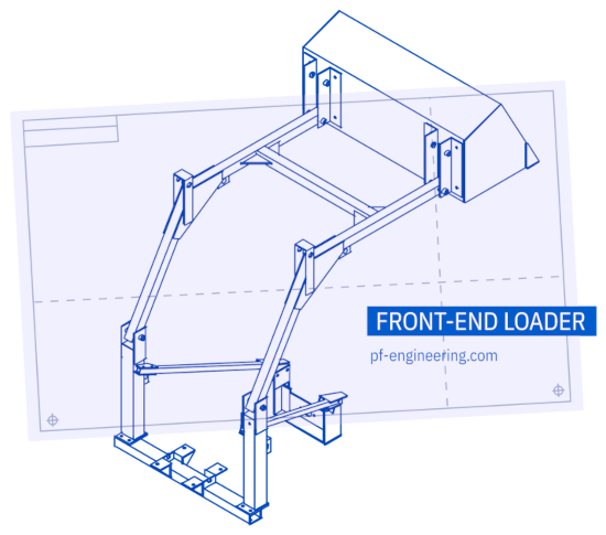 Picture of P.F. Engineering's Front-end Loader Plans
